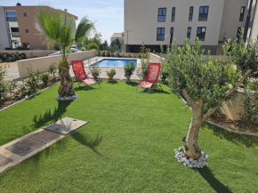 Apartment Oleandar with pool 80 meters from the beach - by TA Leut Agency